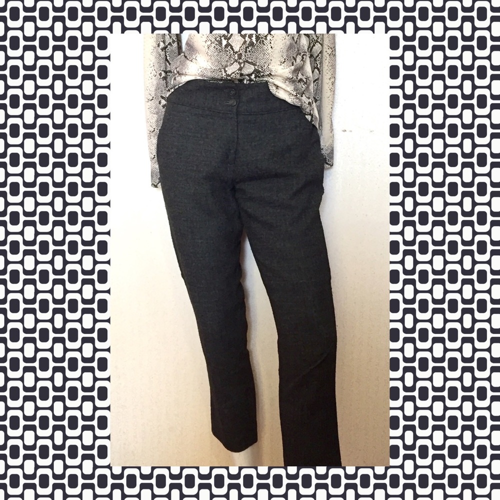 🐭Gray Wool Poetry Ankle Pants